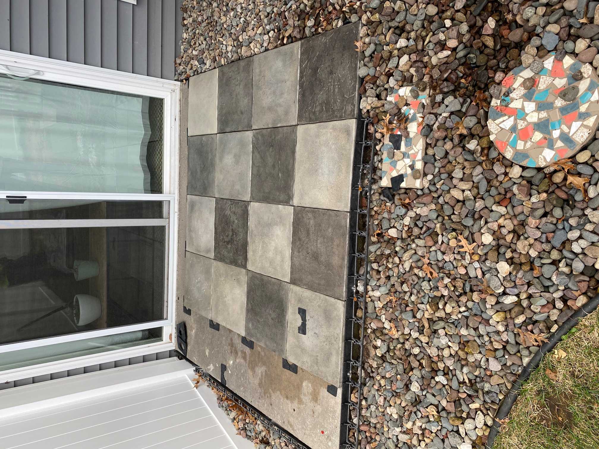 Installing DekTek's Concrete Deck Tiles Over Existing Concrete Slab