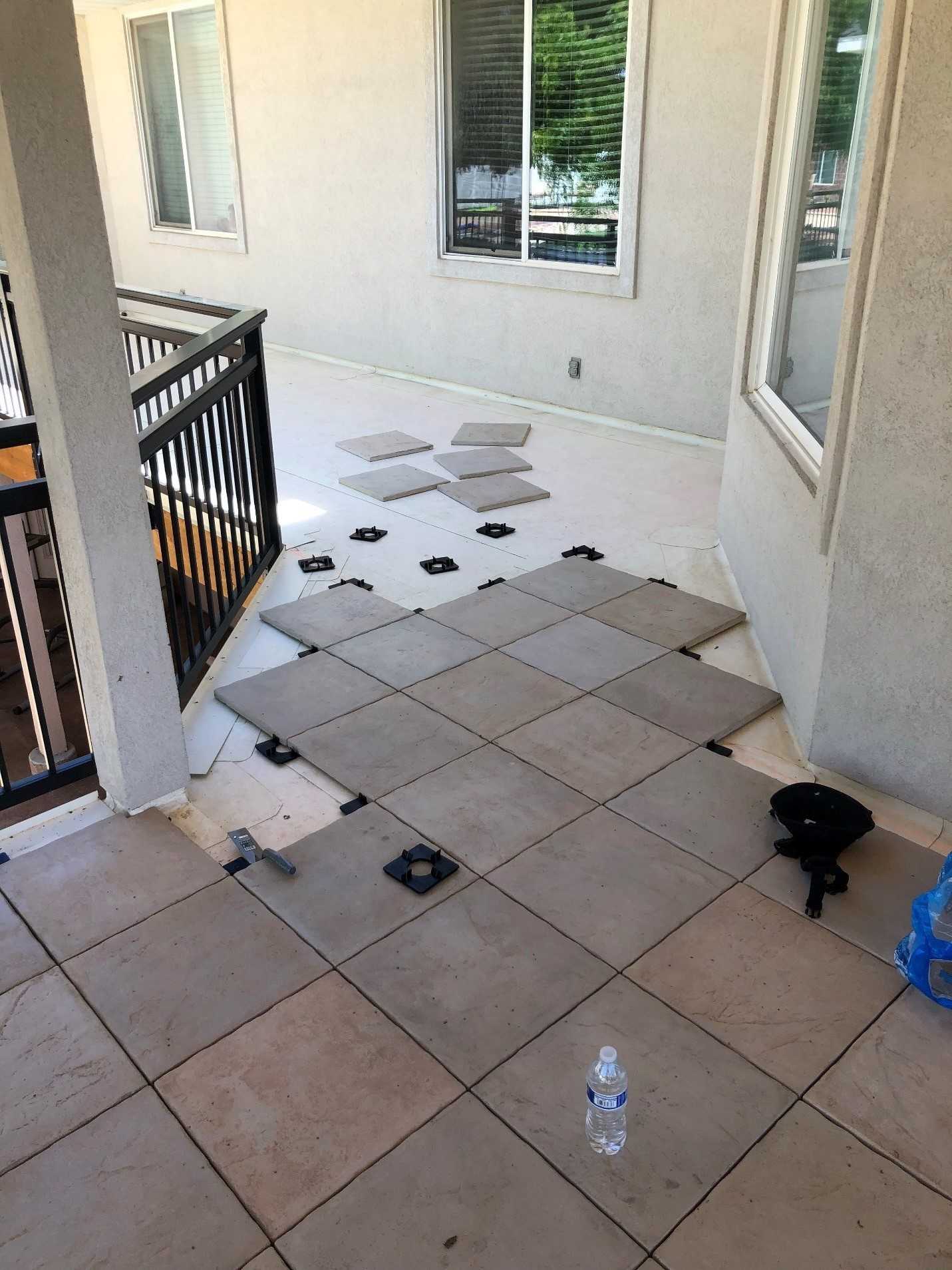 Pedestal Pad Roof Deck Installation