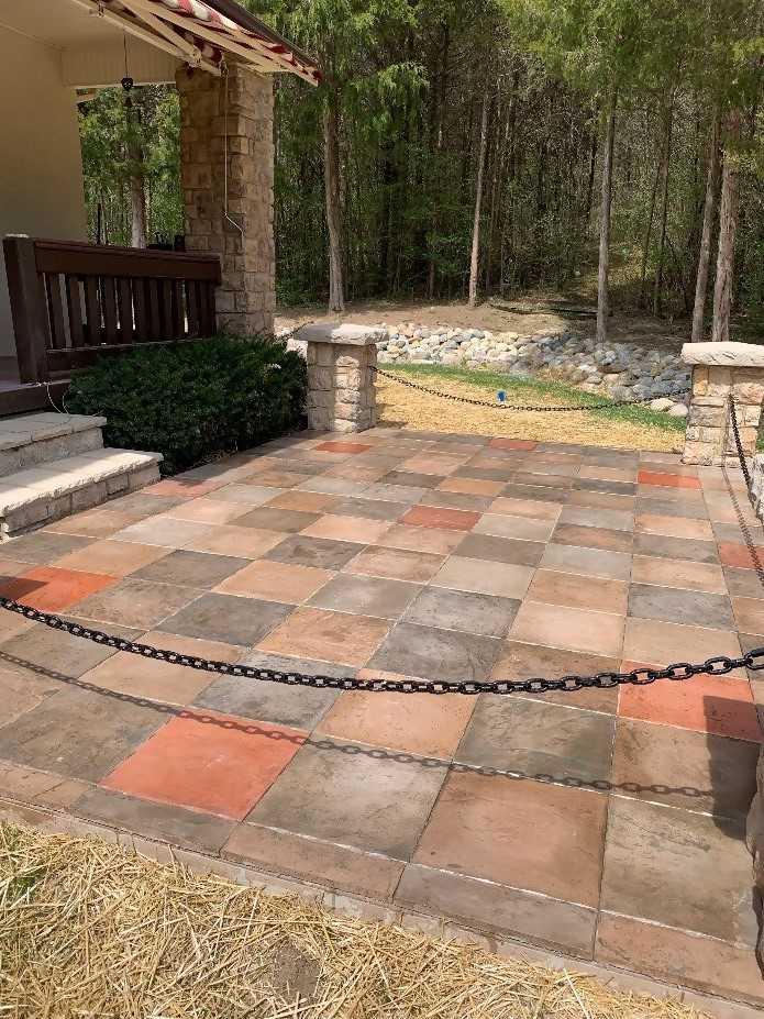 Covering Concrete  Slab