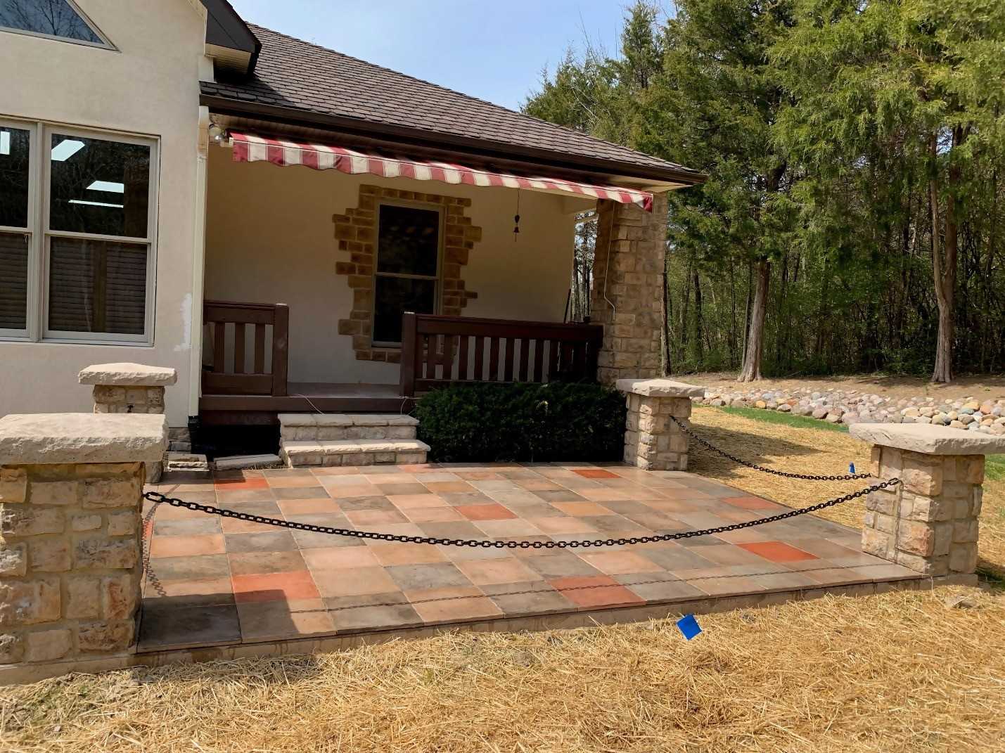 Covering Concrete  Slab