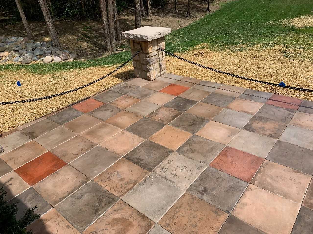 Covering Concrete  Slab