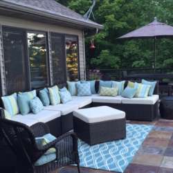 Tuscan Medley Tile Deck w/ Modified Colors 