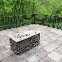 dektek tile oak concrete luxury decking tile