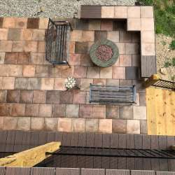 dektektile mocha concrete luxury decking 