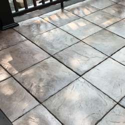 dektek tile oak concrete luxury decking tile