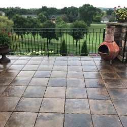 Cocoa Mélange concrete decking