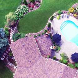 Cocoa Mélange concrete decking