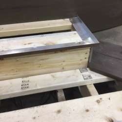 DekTek Tile Stairs with Anodized Aluminum