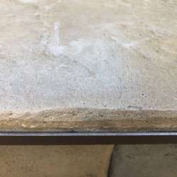 DekTek Tile's Concrete deck tiles on Stairs with Anodized Aluminum