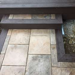 DekTek Stairs with Composite Border