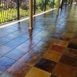 Tuscan Medley Concrete Tile Decking
