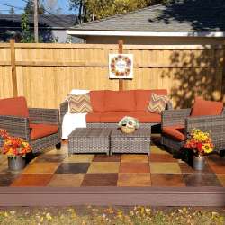 Tuscany medley luxury decking from DekTek Tile