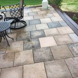 dektektile mocha concrete luxury decking 