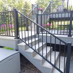 Pearl Gray DekTek Tile Concrete Deck Tiles 