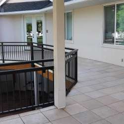 dektek tile seashell concrete luxury decking