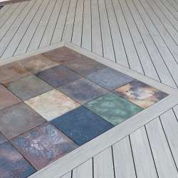 dektek tile deck accents outdoor concrete luxury tile