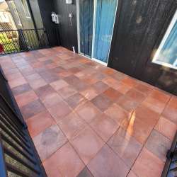 dektek tile adobe concrete decking