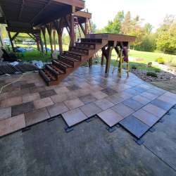 Over Concrete Installations