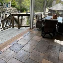 DekTek Tile's Mocha Concrete Tile Decking