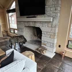 Cocoa Mélange - DekTek Tile's luxury concrete deck tiles - indoor & outdoor flooring