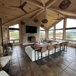 Cocoa Mélange - DekTek Tile's luxury concrete deck tiles - indoor & outdoor flooring