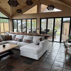 Cocoa Mélange - DekTek Tile's luxury concrete deck tiles - indoor & outdoor flooring