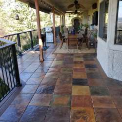 Tuscany medley luxury decking from DekTek Tile