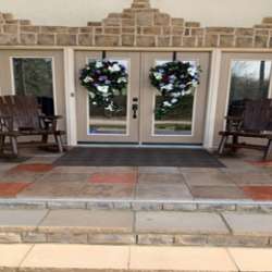 Patio with Dek-Tek Tiles